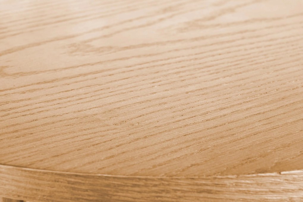 Tamis kerek dohányzóasztal 40 cm - natúr