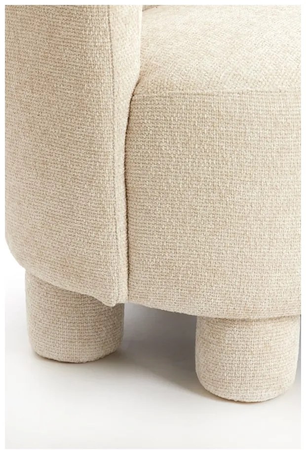 Krémszínű fotel Kamova – Light &amp; Living