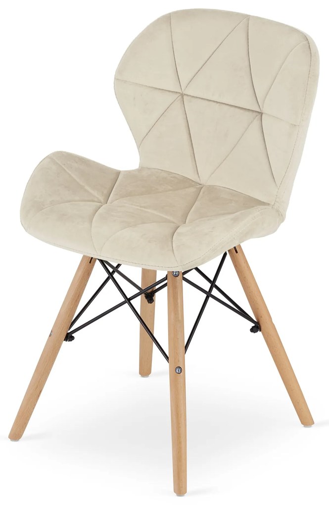 LAGO VELVET bézs szék