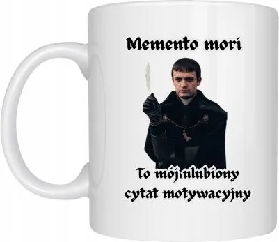 Bögre Fehér Vicces Ajándék 1670 Sláger Sorozat Memento Mori