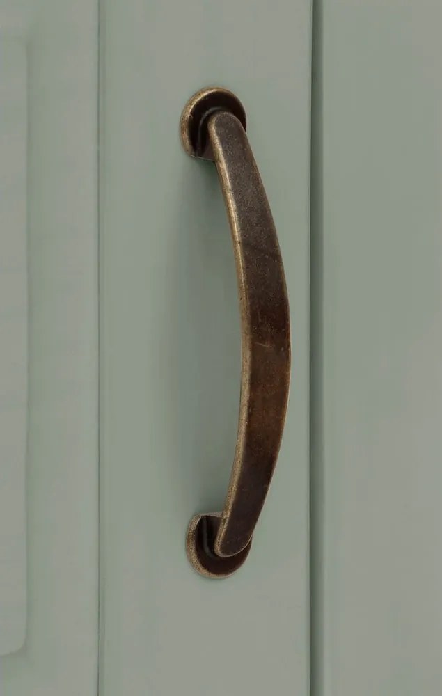 Világoszöld borovi fenyő TV-állvány 160x50 cm Selma – Støraa