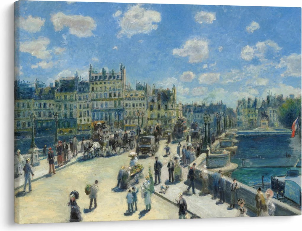 Kép - Auguste Renoir, Pont Neuf, Paris, reprodukciók (70x50 cm)