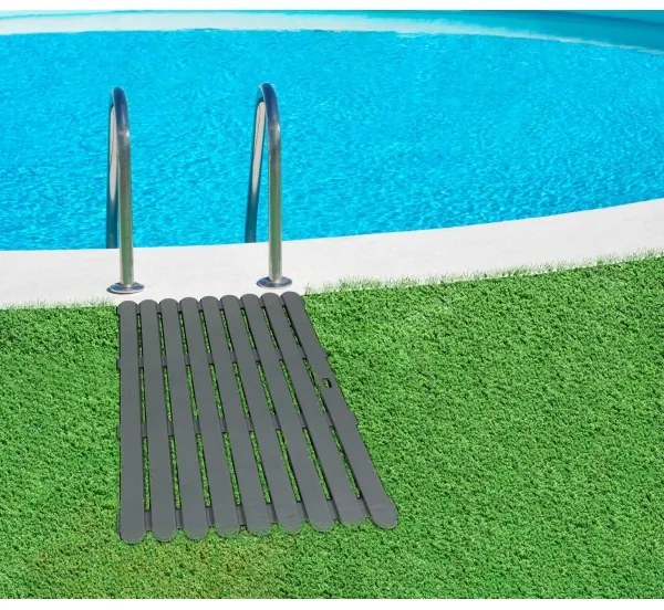 WENKO 22948100-Lábtörlő BELTÉRI & KÜLTÉRI 50x80 cm szürke