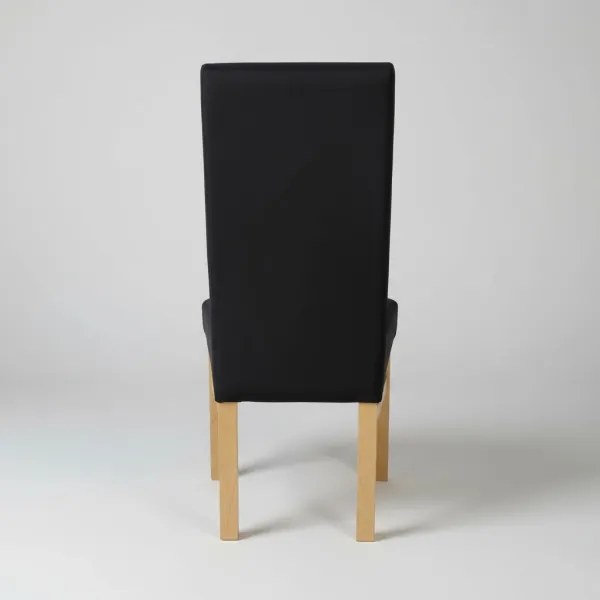 Étkezőszék ALISON fekete/tölgy