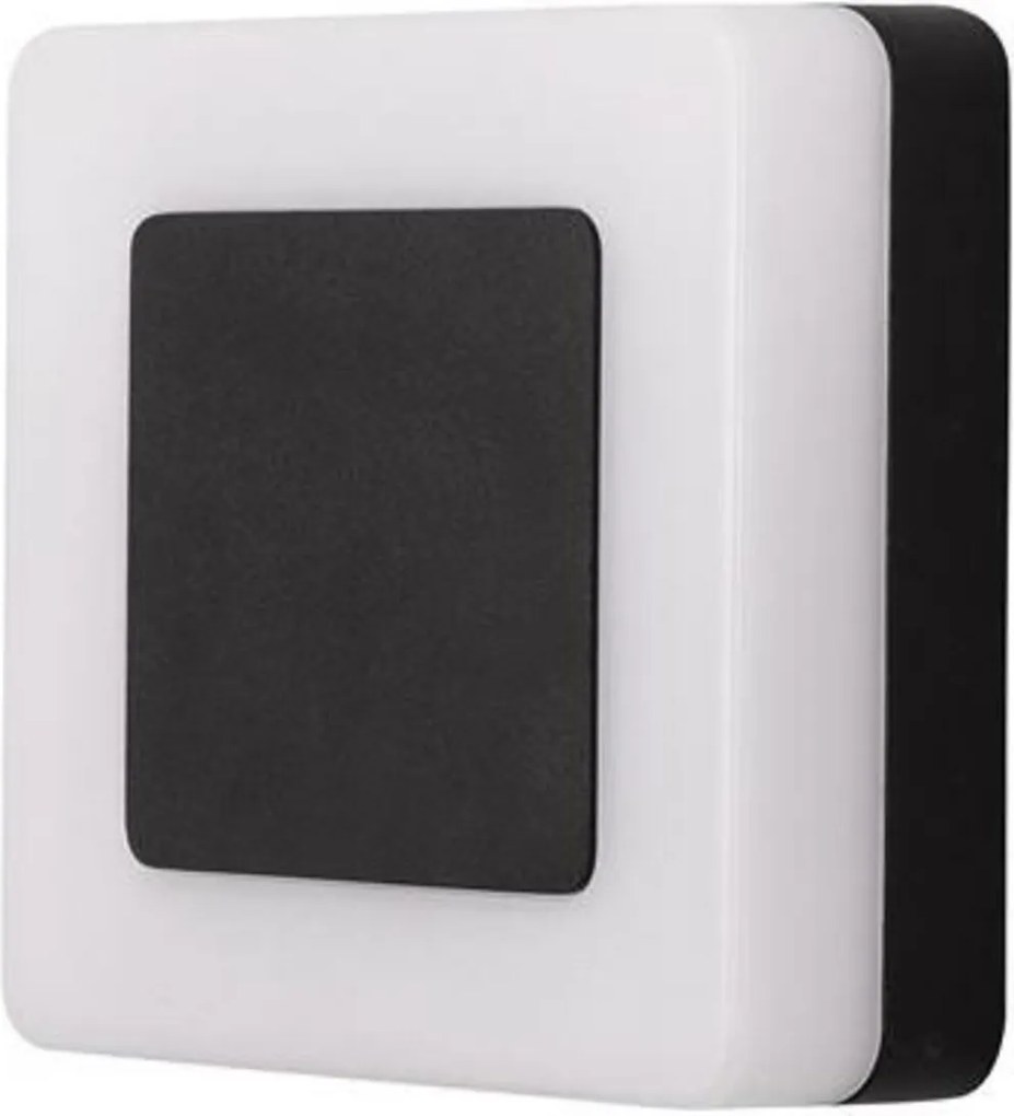 Nova Luce kültéri, négyzet alakú, Tune fali lámpa 9 W, 620 lm, 3000 K, fehér