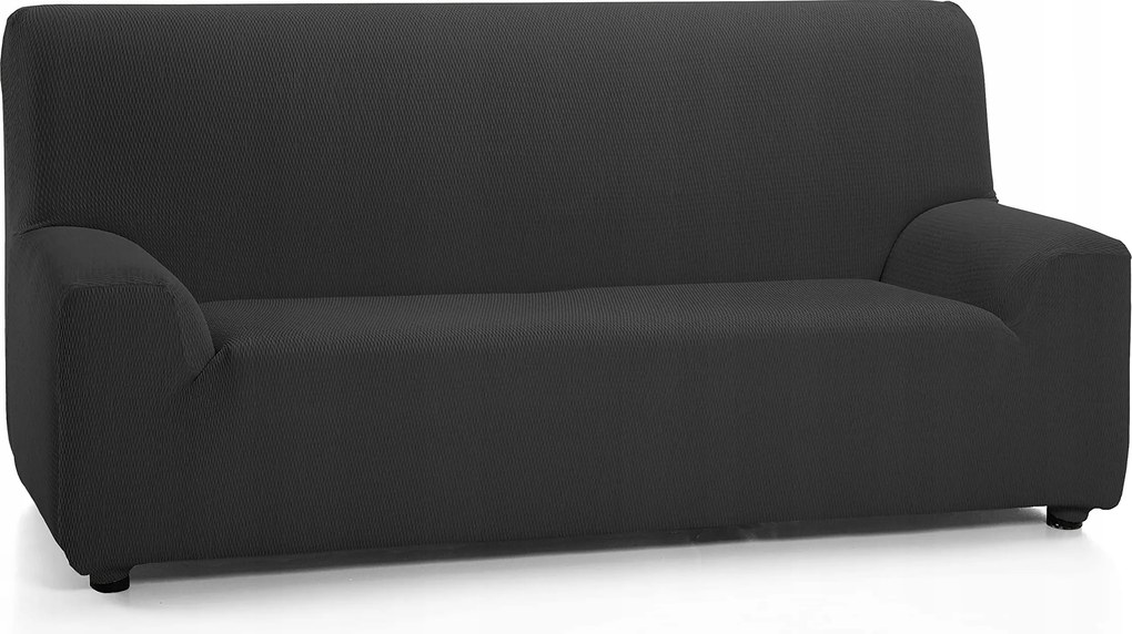 Kanapé huzat elasztikus szövet fekete 120 190 cm Martina Home