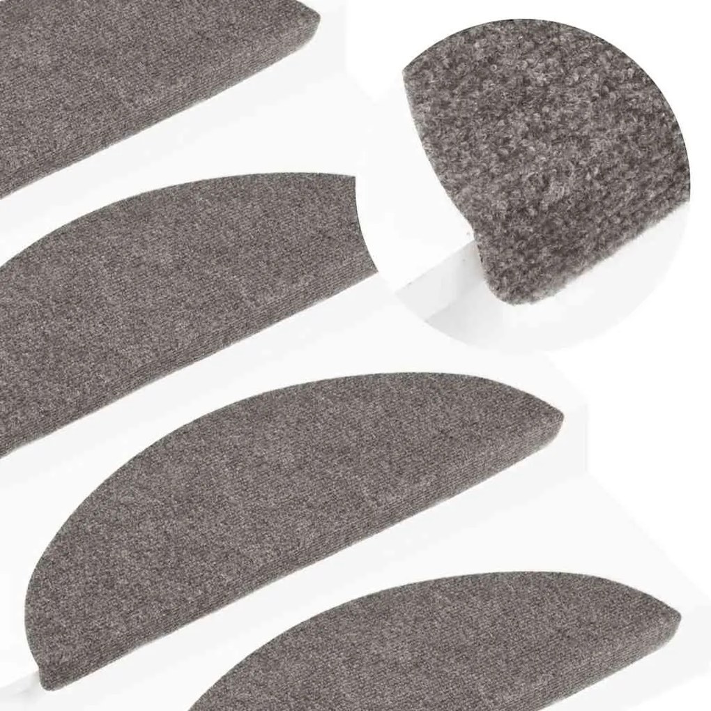 20 db szürke öntapadó lépcsőszőnyeg 65 x 22,5 x 3,5 cm