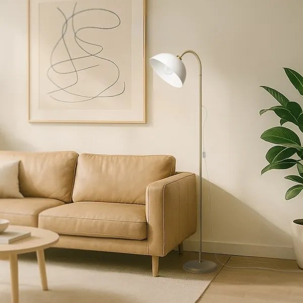 Állólámpa ZACK 1xE27/15W/230V bézs