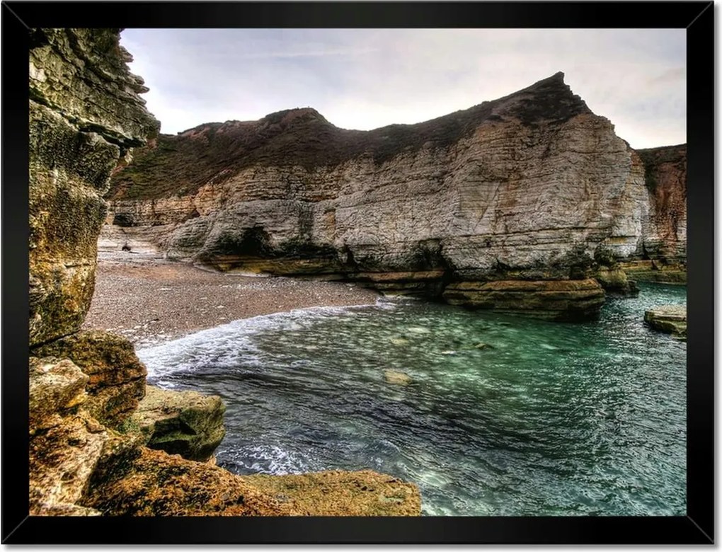 Poszterek keretben 40x30 Hullámok a tengerparton