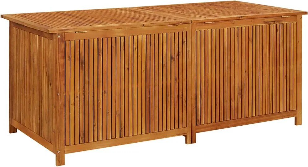 vidaXL tömör akácfa kerti tárolóláda 175 x 80 x 75 cm
