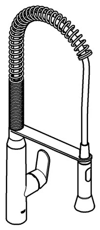 GROHE 32950000 - K7 mosogatócsaptelep, fényes króm