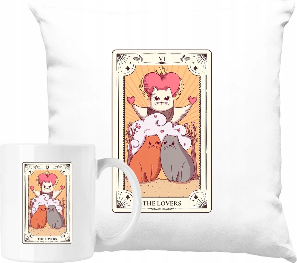 Bögre Szett Macska Párna Tarot Kártyák 5 Ötlet Ajándék