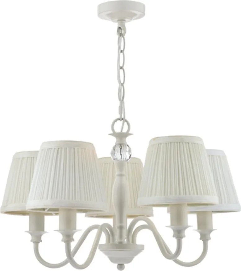 LAURA ASHLEY 3725830-Q ELLIS Kristály Csillár Szürke E14 IP20