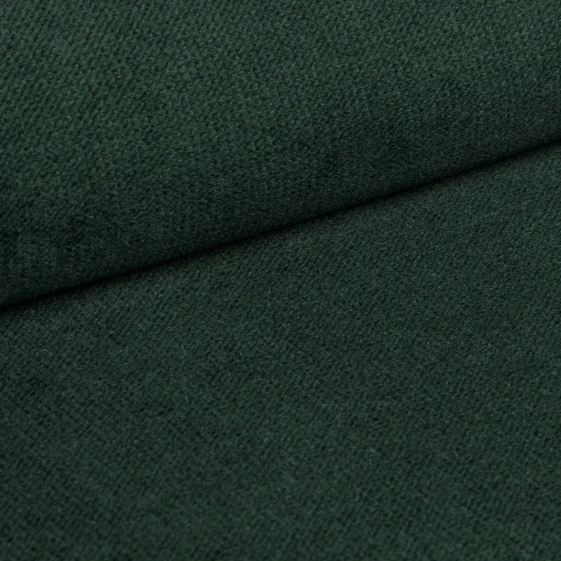 COMFINO VELVET kárpitozott ágy kihúzható vendégággyal, 120 x 200 cm, sötétzöld