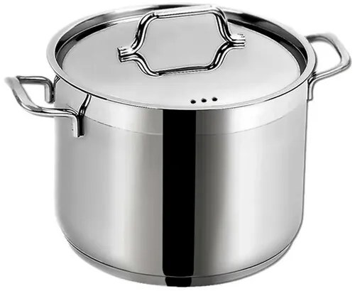 Orion Anett rozsdamentes acél edény fedéllel , 10,5 l, 10,5 l