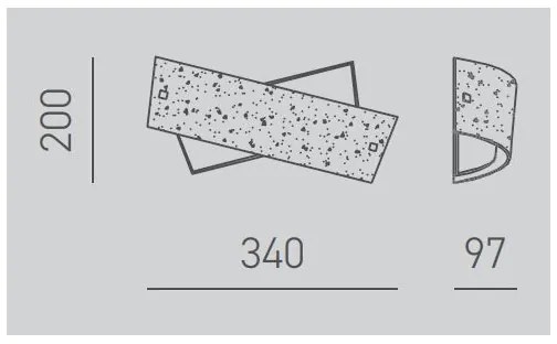 Gea Luce CAMILLA A P oro - Fali lámpa CAMILLA 2xE14/28W/230V 34 cm arany