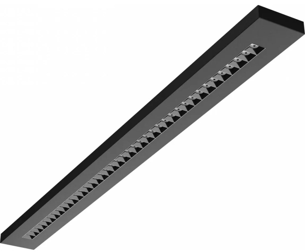 Wojnarowscy LED Mennyezet/Függeszték PLANK LED/20/30/40W/230V 2700/4000/6000K fekete WJ0568