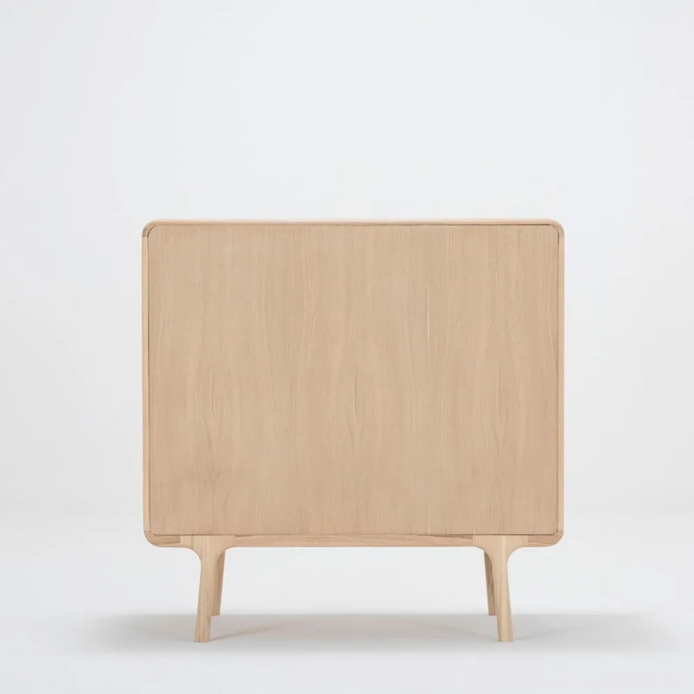 Fawn tömör tölgyfa komód 3 fiókkal - Gazzda