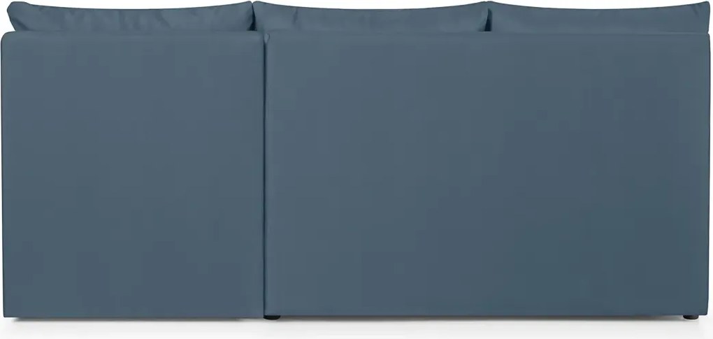 TOMI Háromszemélyes kinyitható sarokkanapé Sötétbarna/világosbarna