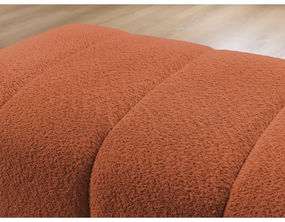 Terrakotta színű buklé lábtartó Annecy – Bobochic Paris