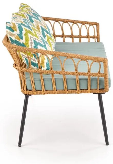Rattan dupla fotel LIERNE 2S