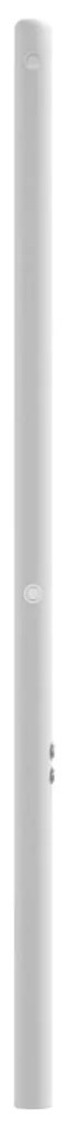 fehér fém fejtámla 107 cm