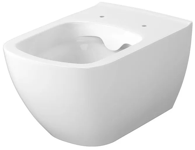 Cersanit Virgo - függő WC-csésze CleanOn lassan leeső ülőfelülettel, fehér, S701-427