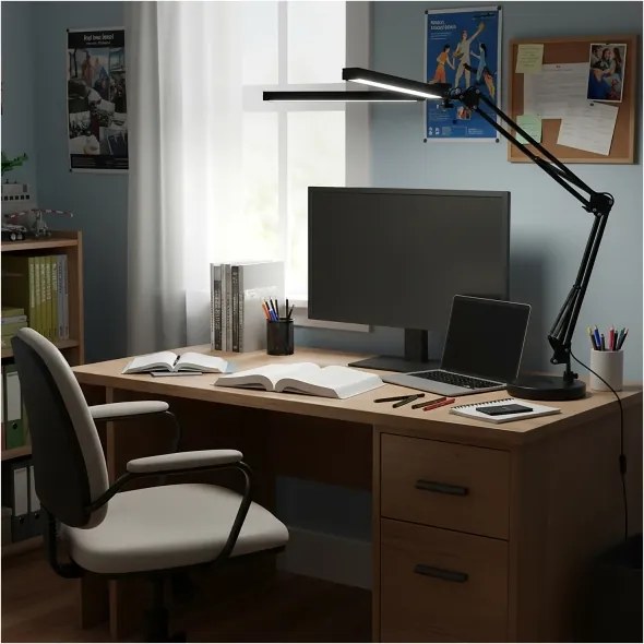 Brilagi - LED fényerőszabályozható asztali lámpa VARIO LED/15W/230V 3000-6000K fekete