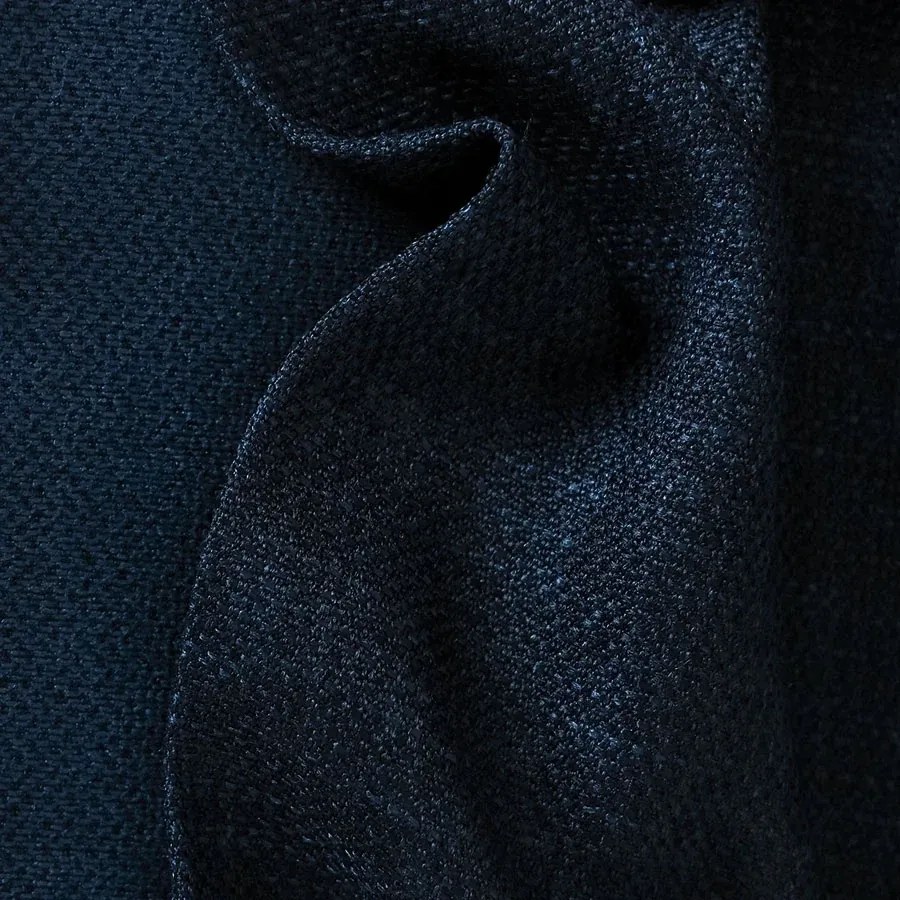 Kétoldalas Szövet Függöny Alapanyag Lukrecja 310cm sötétkék