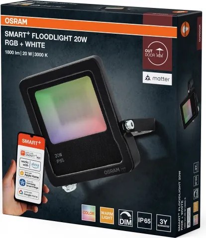 Osram - LED RGBW dimmelhető reflektor SMART+ FLOODLIGHT LED/20W/230V IP65 Wi-Fi