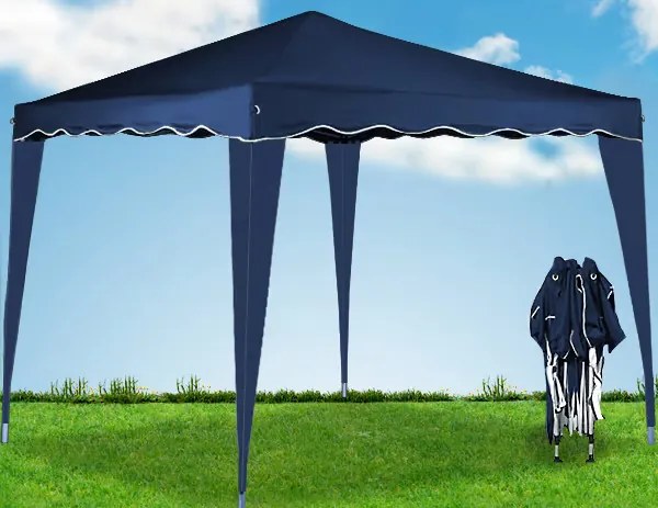 Deuba Kerti pavilon Capri 3x3 m - 4 oldalfal - kék