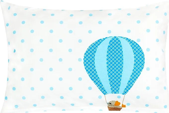 Bellatex VIOLA Léggömb párna, kék, 40 x 60 cm