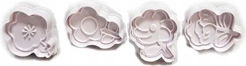 Lyukasztók 4db.virágok virág formák