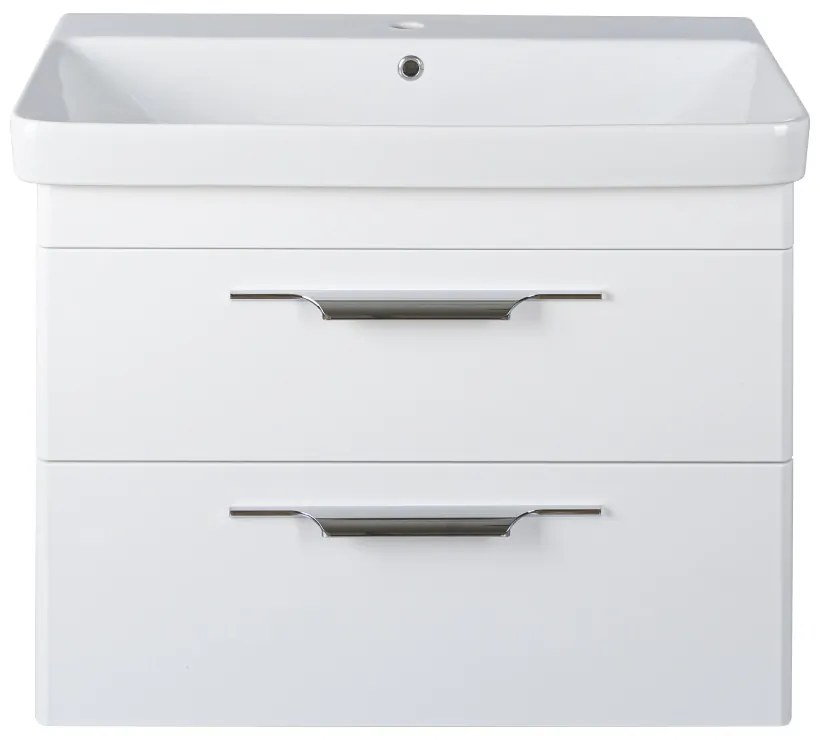 TMP LUX 60 fali fürdőszobabútor - Sanovit LUXURY - 11060 mosdóval - 60,5 x 46 cm