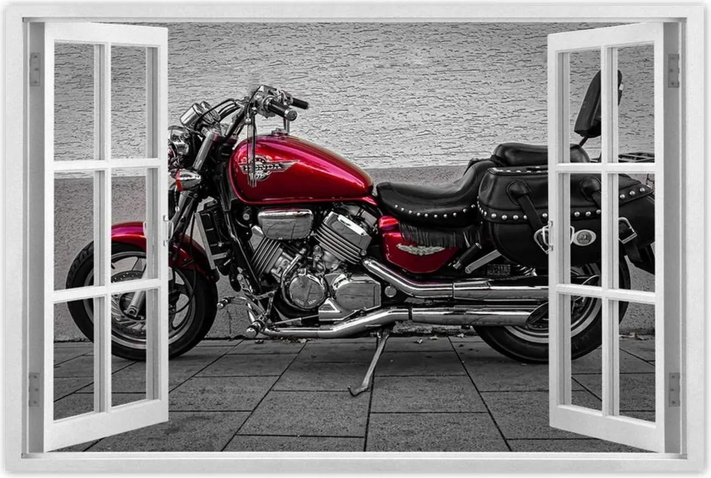 Poszterek 120x80 Honda motorkerékpár Motor