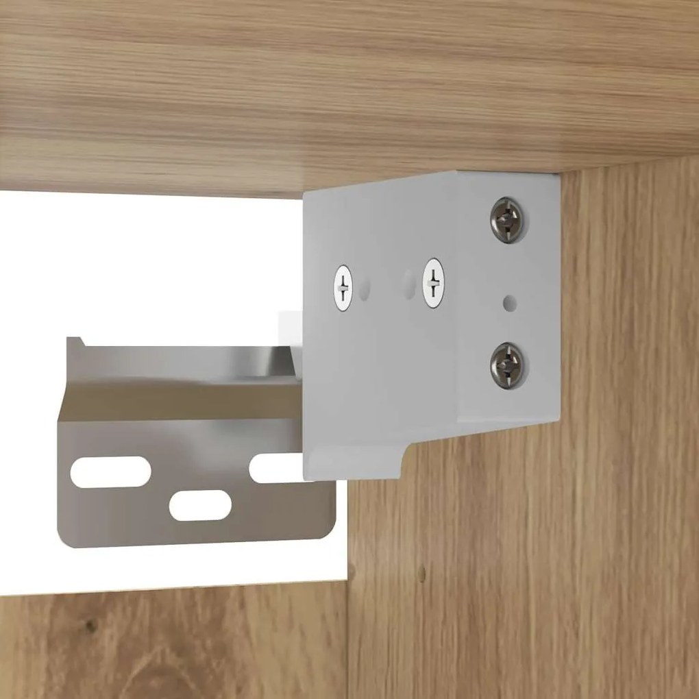 Magasfiú kézműves tölgy 69.5 x 34 x 90 cm Faanyag