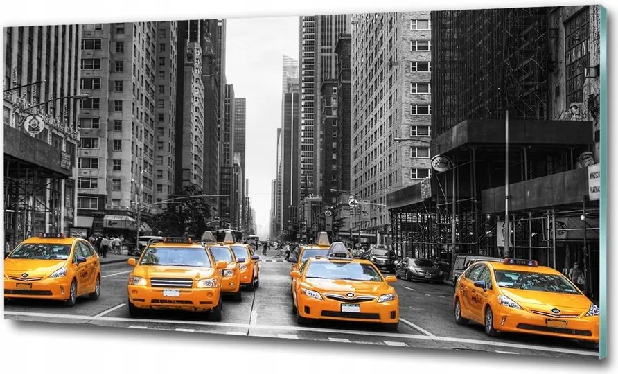 Fotó kép edzett üveg Jeep az erdőben 100x70