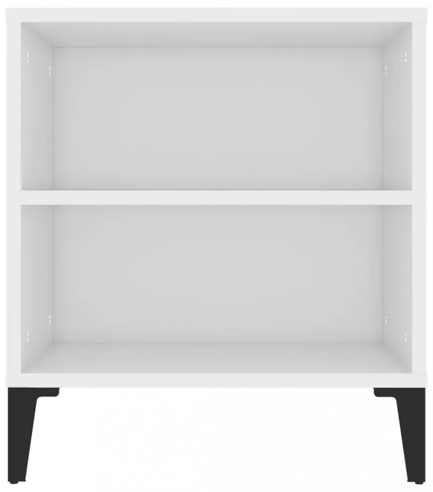 fehér szerelt fa TV-szekrény 102x44,5x50 cm