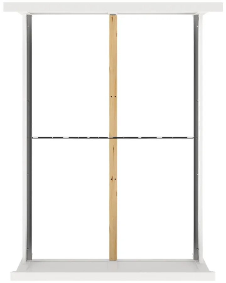 Fehér franciaágy 140x200 cm Paris – Tvilum