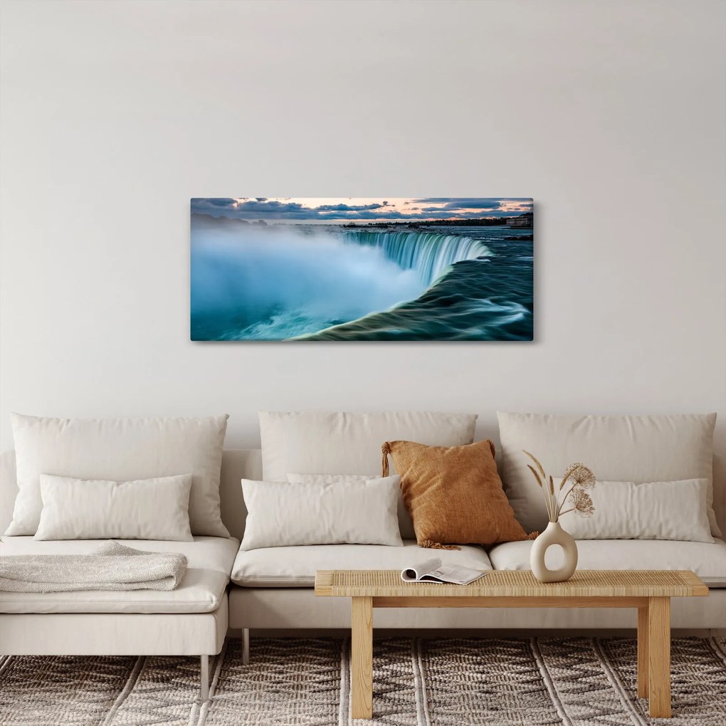 Vízesések képe (120x50 cm)