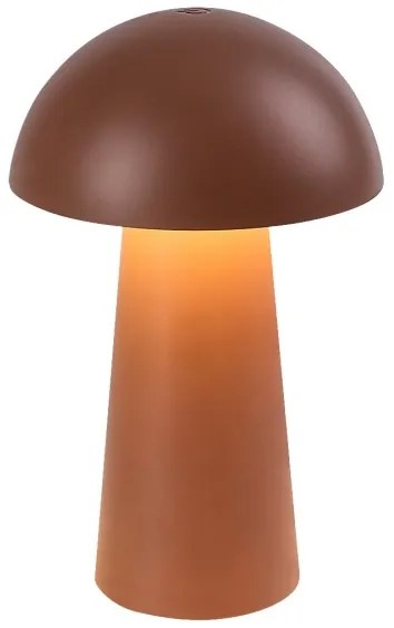 Rabalux 76039 - LED érintővel dimmelhető kültéri lámpa MIREO 1,5W/5V IP44 1200 mAh USB barna