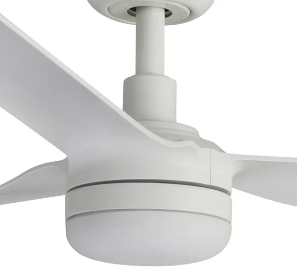 FARO 33814WT-20 - LED Dimmelhető mennyezeti ventilátor PUNT M LED/18W/230V fehér átm. 132 cm WT + távirányító