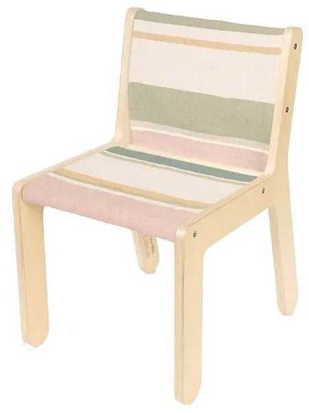 Natúr színű gyerek szék Kaarol Earth – Lorena Canals