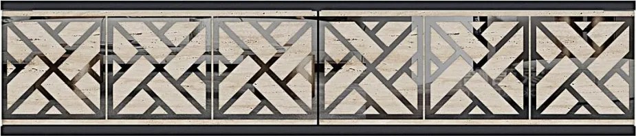 Arex 120 - Anthracite, Travertine, Silver