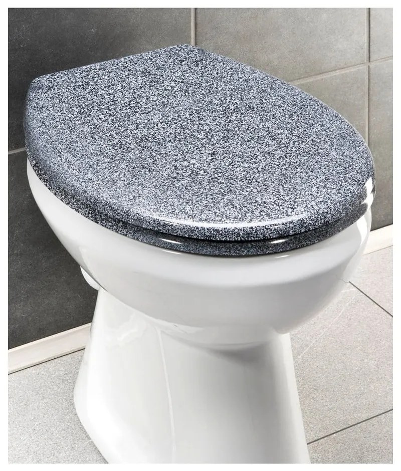 Premium Ottana WC-ülőke gránit dekorral, 45,2 x 37,6 cm - Wenko