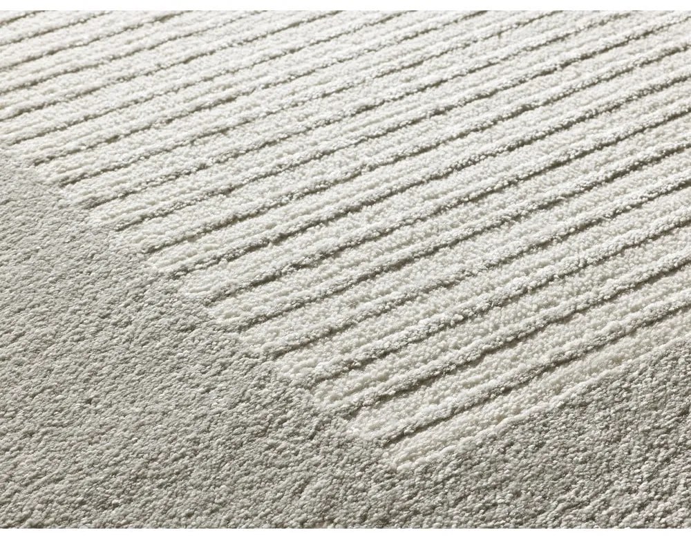 Világosszürke-elefántcsont színű szőnyeg 160x230 cm Flora – Universal