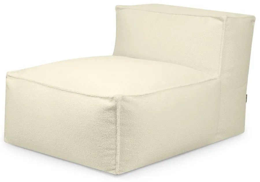 Barna buklé babzsákfotel Mass Open Modul 90 – SLOWDOWN