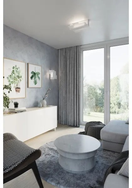 Brilagi - LED mennyezeti lámpa HERA 2xE27/7,5W/230V fehér