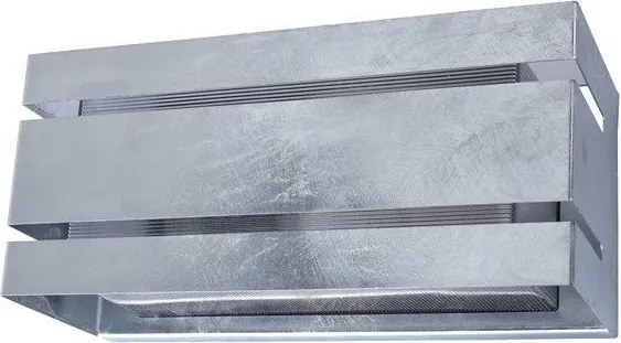 LUTEC 5011602461 VIDAR Modern Kültéri Fali Lámpa Ezüst E27 IP44