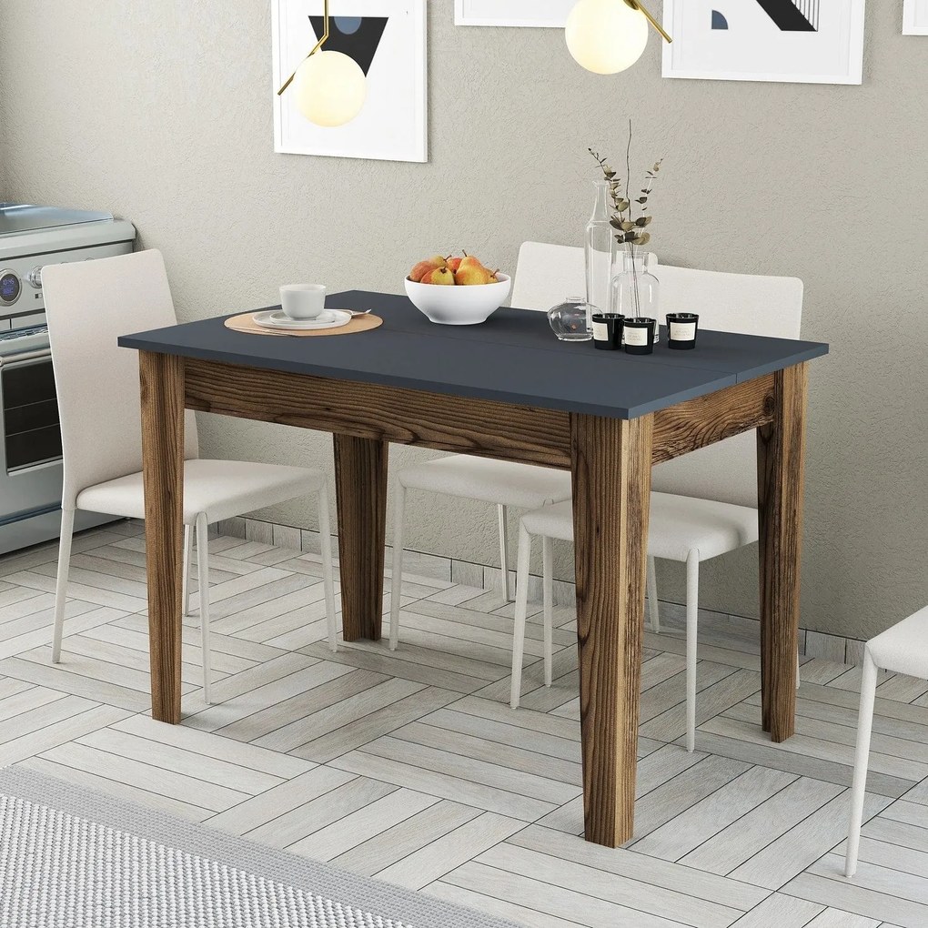 Étkező asztal Kiev 504 - Walnut, Anthracite
